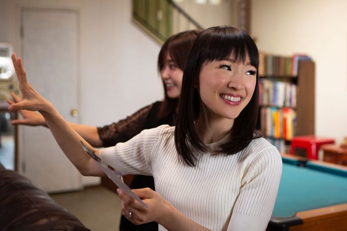 Marie Kondo in Tidying Up.