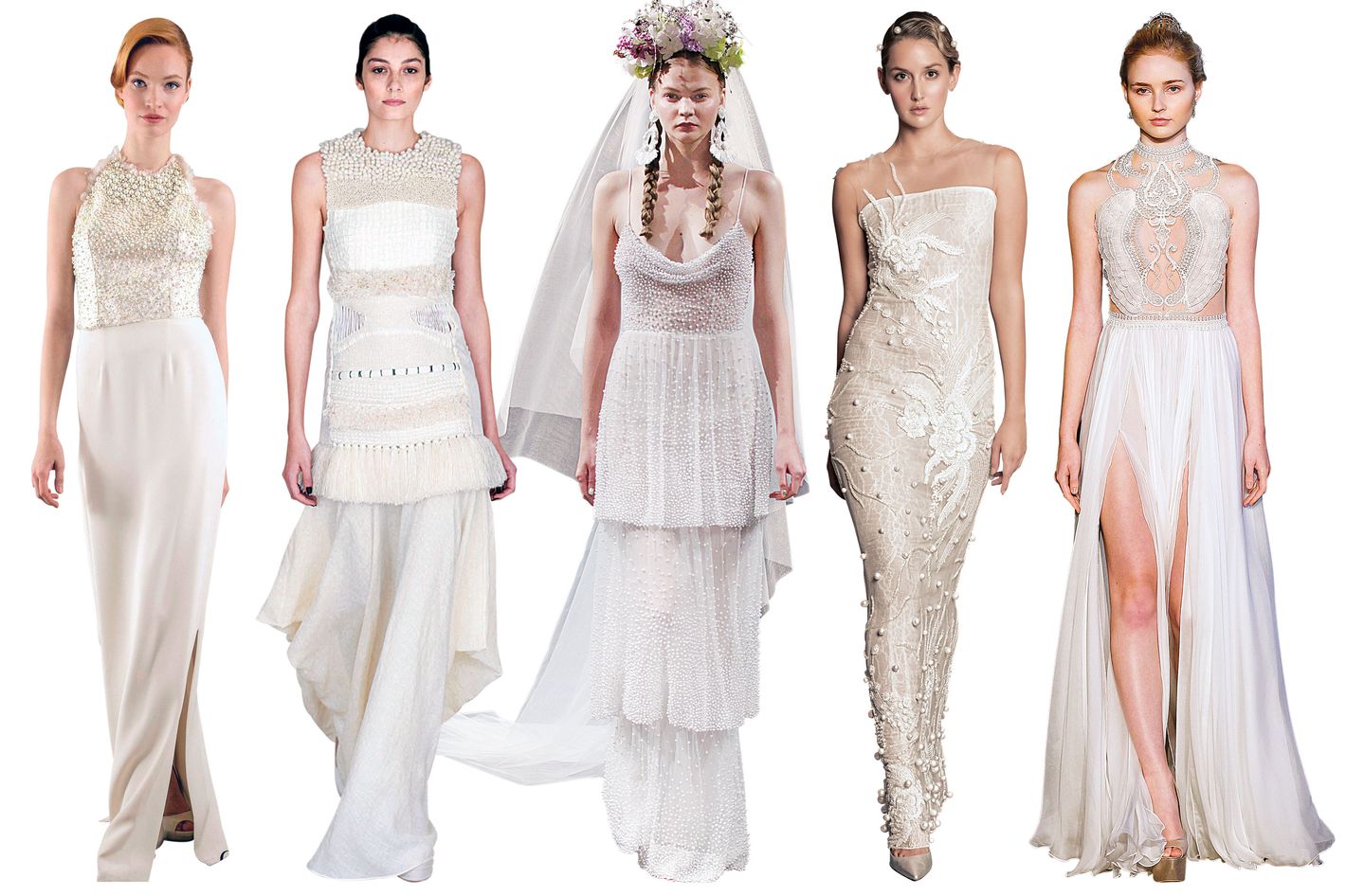 45 Modern Classic Gowns for Summer Weddings