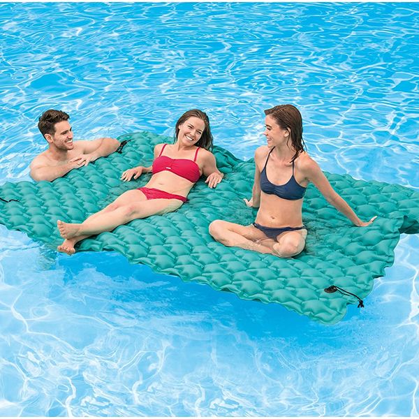 Inflatable Pool Float Chair for Adult Kids Swimming Pool Float Lounge Recliner 