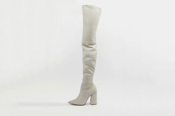 ASOS Design Kera Pointed Thigh-High Boots