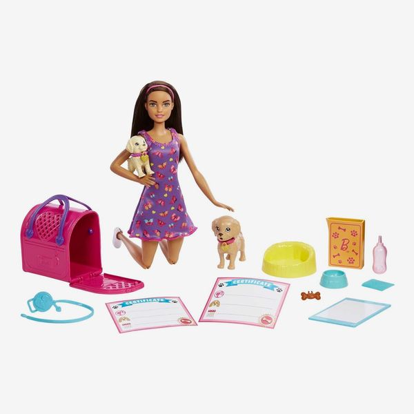 Barbie Pup Adoption Doll & Accessories Set