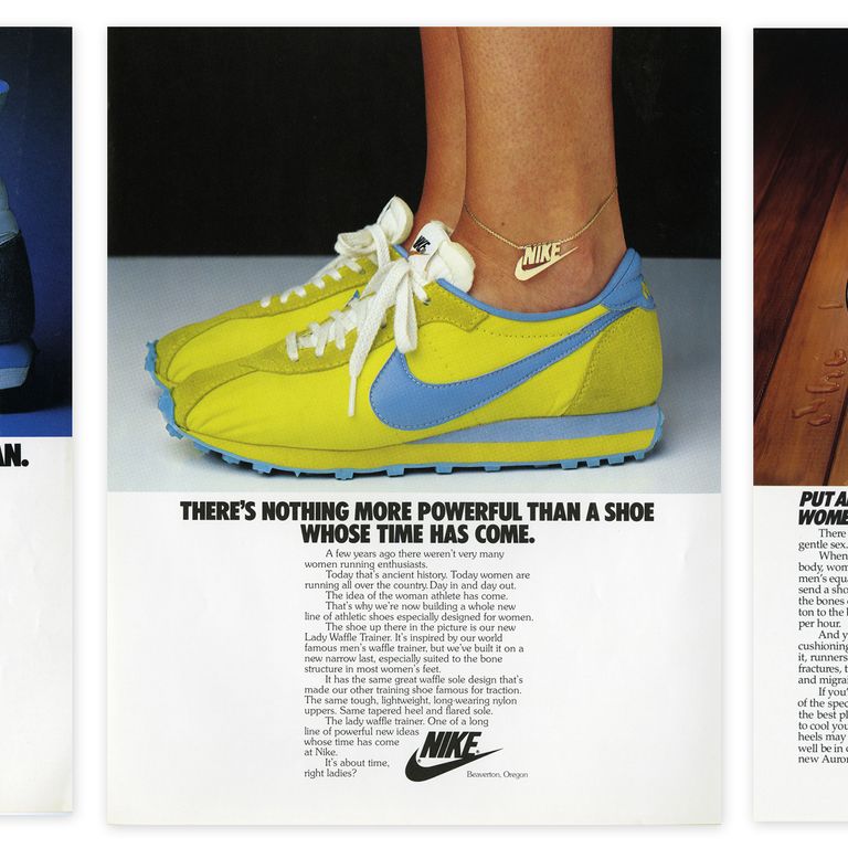See Cool Vintage Nike Women's Ads 