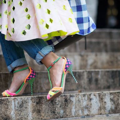 The 40 Best, Worst, and Craziest Street-Style Shoes From Fashion Month