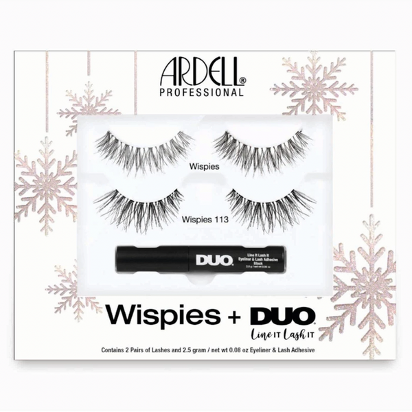 Ardell Wispies & Duo Lineit Lashit False Eyelashes Gift Set