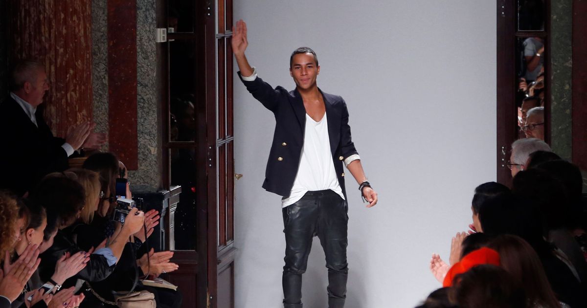 Balmain’s Olivier Rousteing Used to Make Money Dancing in Clubs