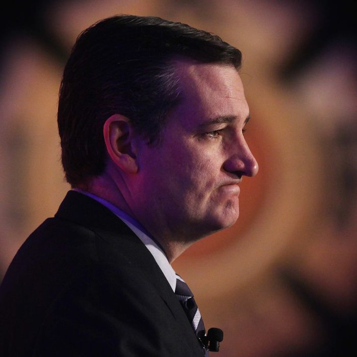 U.S. Sen. Ted Cruz (R-TX) speaks during the 2015 Alfred K. Whitehead Legislative Conference and Presidential Forum March 10, 2015 in Washington, DC. 