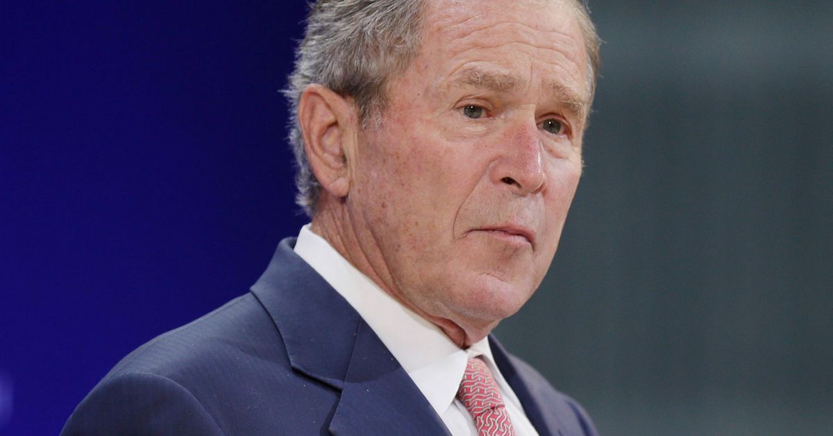 George W Bush Bashes Trumps Bigotry Bullying And Lies