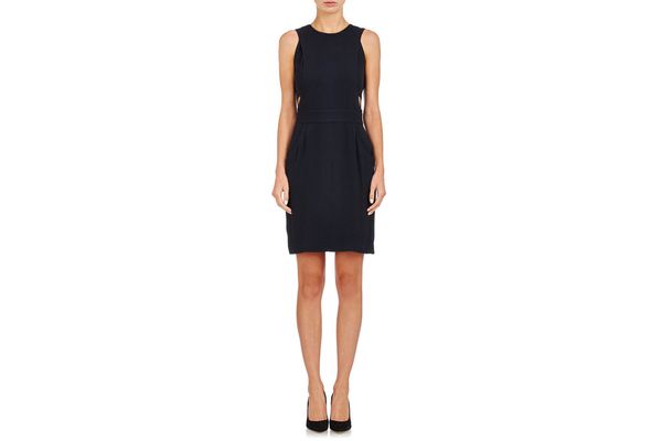 Barneys New York Crepe Cutout Dress