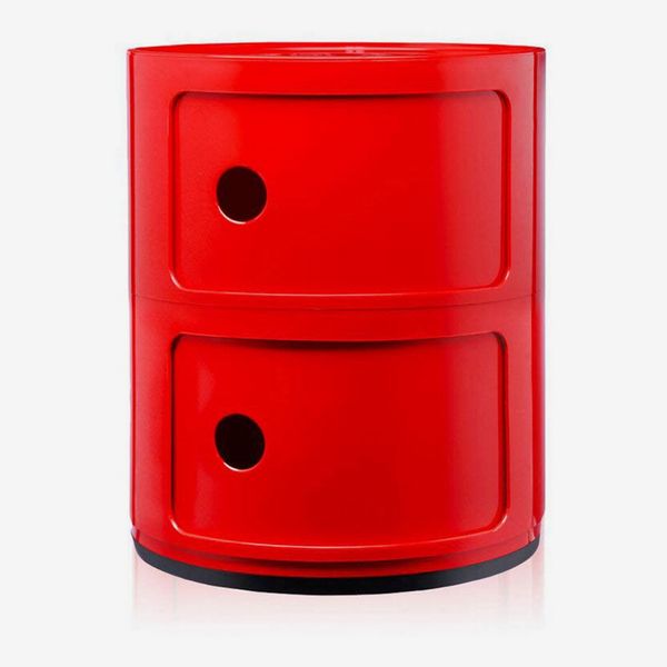 Kartell Componibili Storage Unit — Red