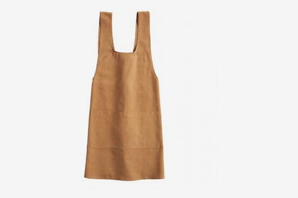 Golden Yellow Washed Cotton Smock