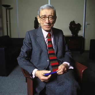 Close-Up of Boutros Boutros Ghali In France On March 27, 1998.