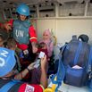 UNICEF team evacuates children from Gaza's Kamal Adwan Hospital