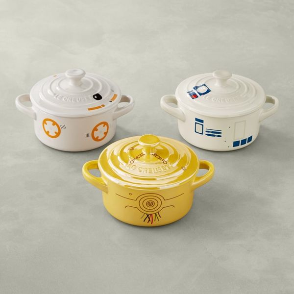 Le Creuset Stoneware Mini Round Cocotte, Star Wars Droids