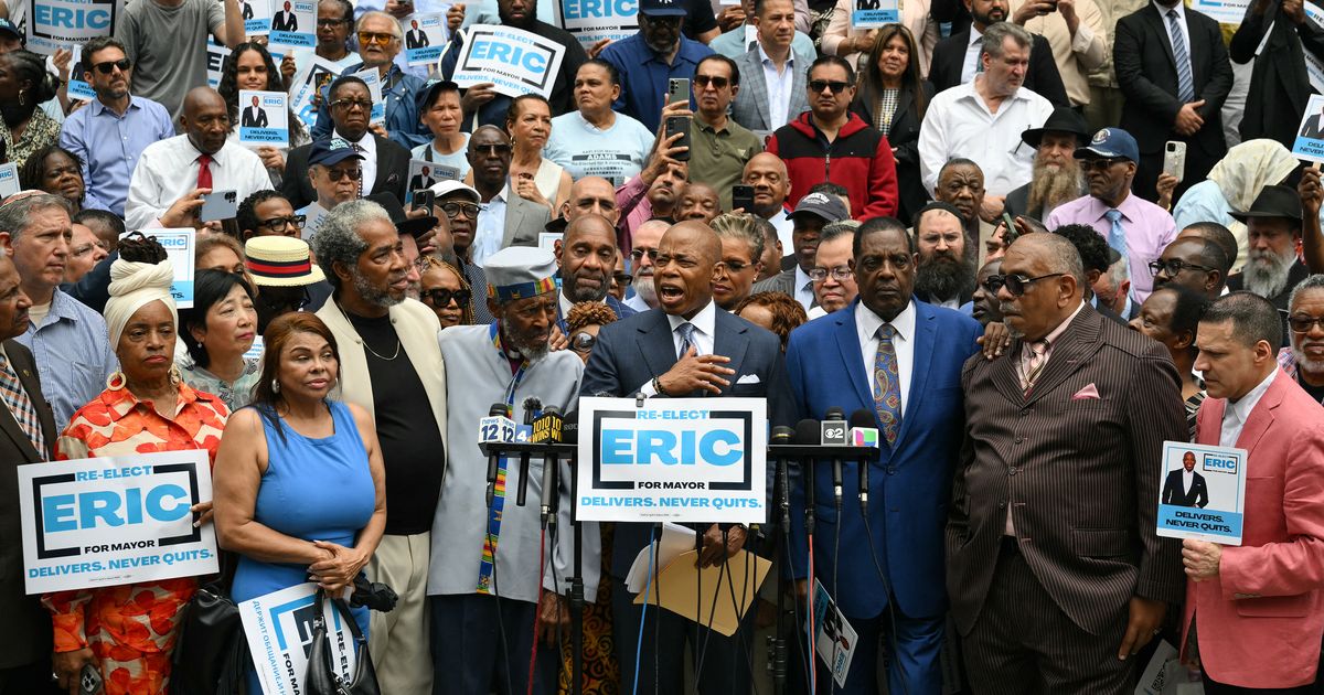 The Messy Relaunch of Eric Adams