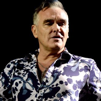 Morrissey Performs At Hollywood High School With Kristeen Young