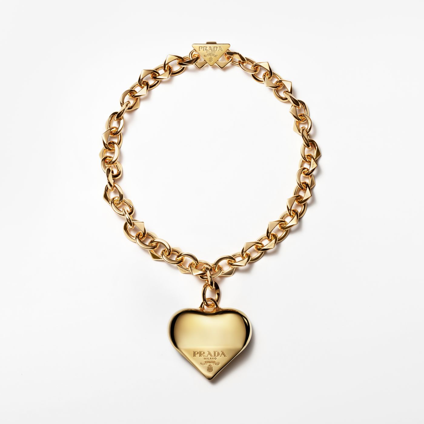 Authentic repurposed gold Prada necklace | Authentic designer repurposed  jewelry | Luxe jewelry, Jewelry fashion trends, Jewelry lookbook