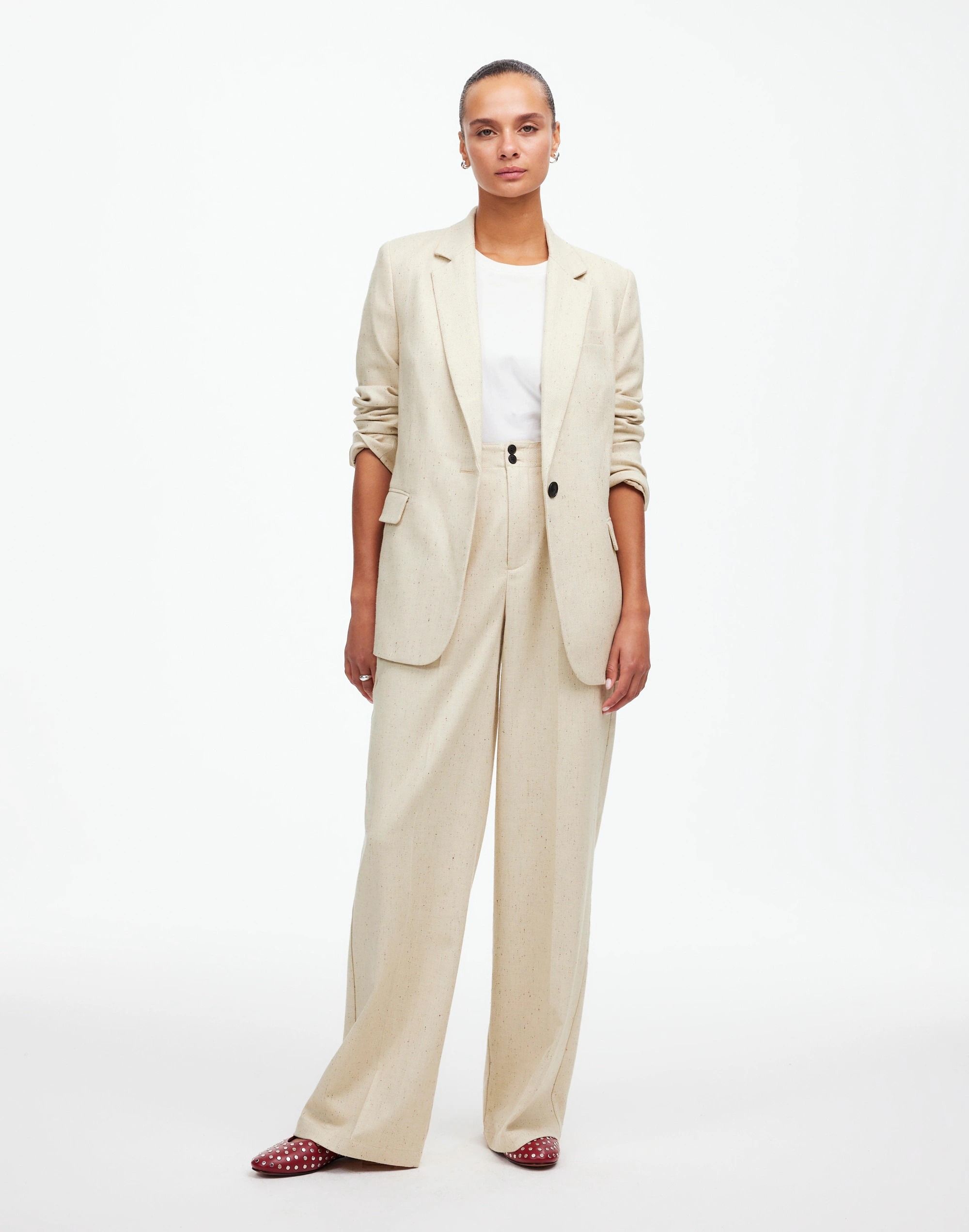 Madewell the Harlow Wide-Leg Pant in Drapey Twill Sale 2025 | The  display picture 1