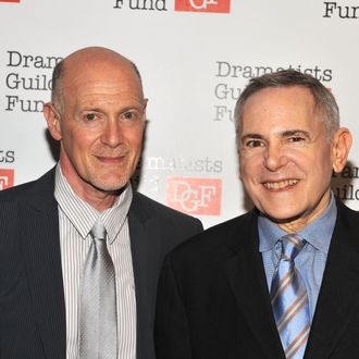 NEW YORK, NY - JUNE 03: Executive producers Neil Meron and Craig Zadan attend Dramatists Guild Fund's 50th Anniversary Gala Honoring John Kander at Mandarin Oriental Hotel on June 3, 2012 in New York City. (Photo by Fernando Leon/Getty Images for Dramatists Guild)