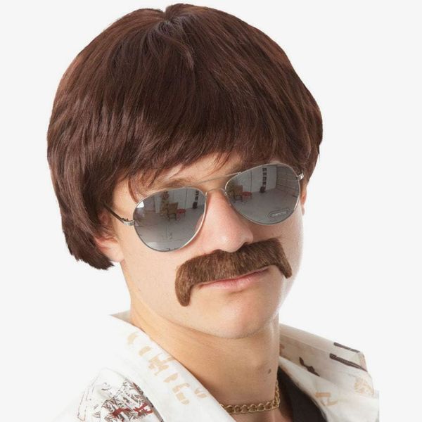 Sonny Wig and Mustache Costume