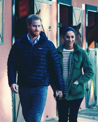 Prince Harry and Meghan Markle in Morocco.