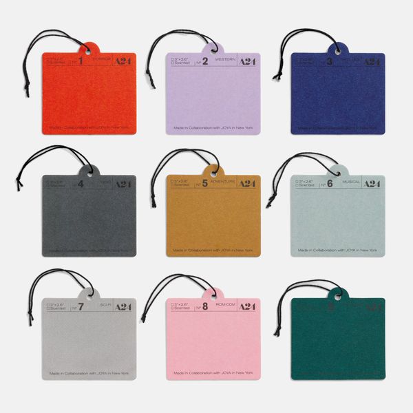 A24 x Joya Genre Car Fresheners