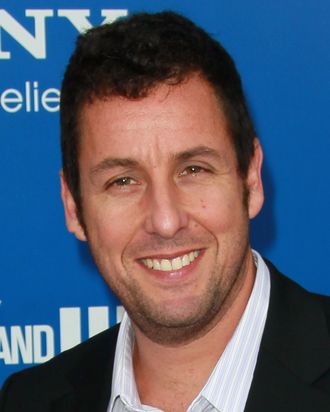 WESTWOOD, CA - NOVEMBER 06: Actor Adam Sandler attends the premiere of Columbia Pictures' 