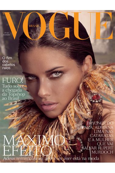 Accessories and Adriana Lima - Fabulous Pictures from French Vogue