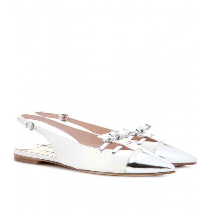 Shoe Gaze: Miu Miu’s Silver-Tipped Pointed Flats