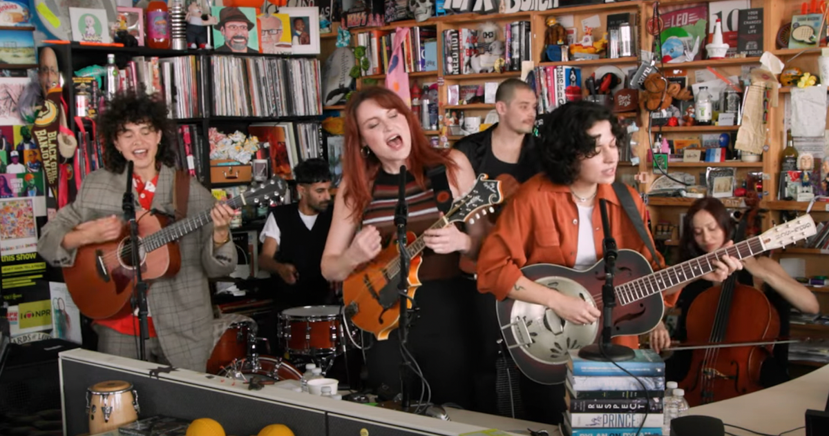 Muna Folked ‘Silk Chiffon’ Up for Their Tiny Desk Concert