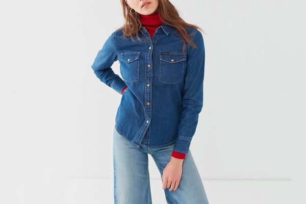 Calvin Klein Western Stitch Denim Shirt
