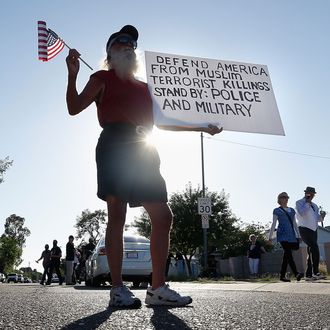 Anti-Muslim Group Holds 