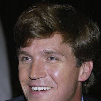 Talk show host Tucker Carlson