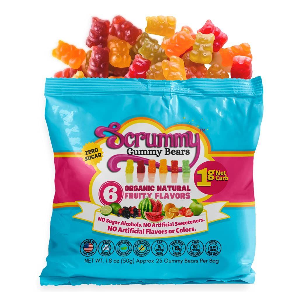 Fruity Gummy Bears - Low Sugar Gummy Candy – SmartSweets US