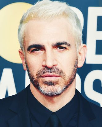 What It's Like to Dye Your Hair Blond Like Chris Messina
