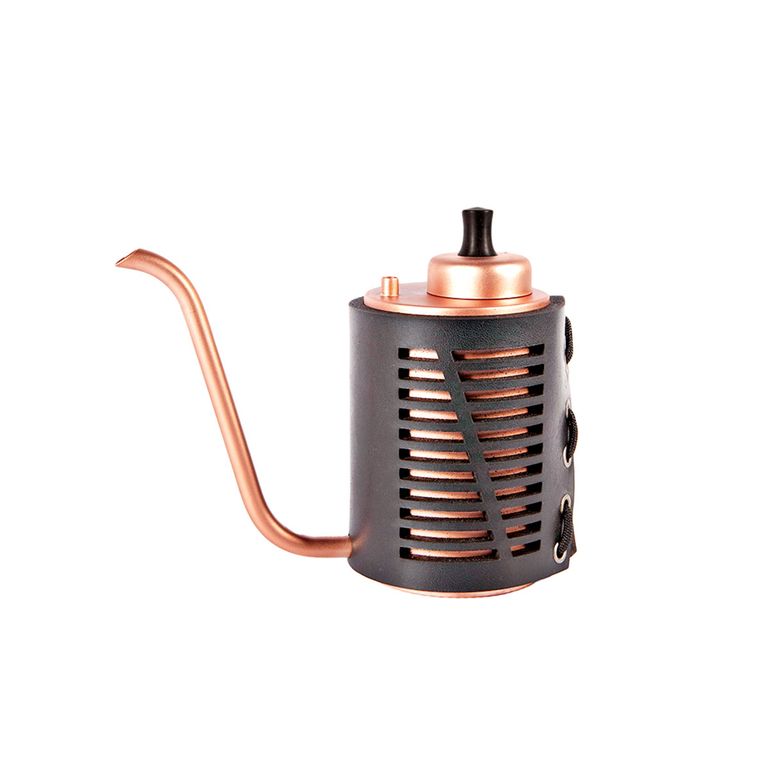 For those who are new to the world of pour-overs, the skinny gooseneck spout is specially designed to keep the pour hot and precise.