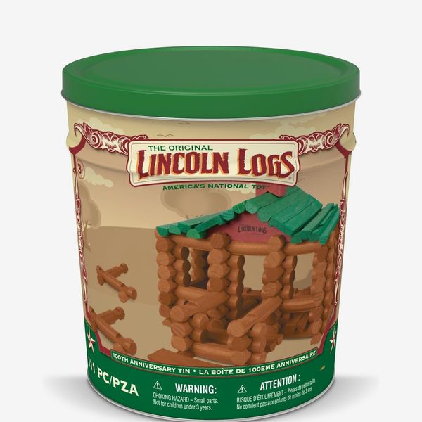 The Original Lincoln Logs 100th Anniversary Tin