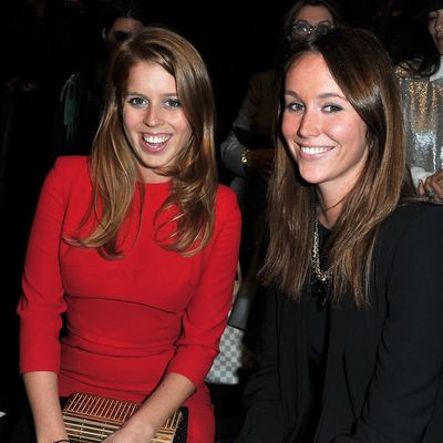 Princess Beatrice and friend.
