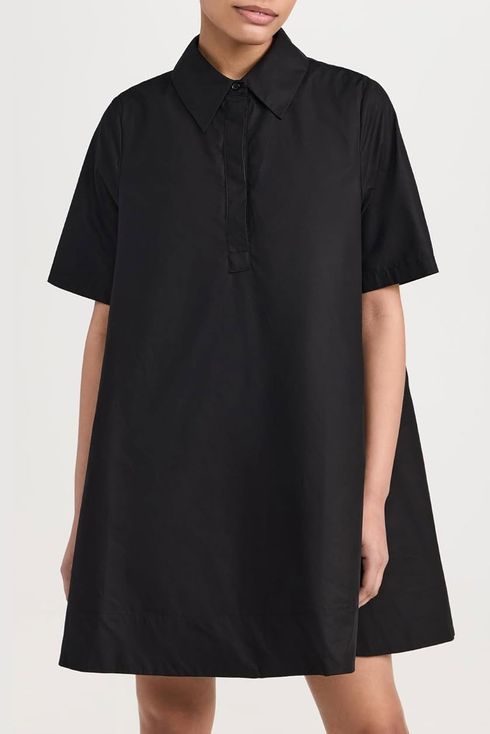 English Factory A-Line Short Sleeve Shirt Dress