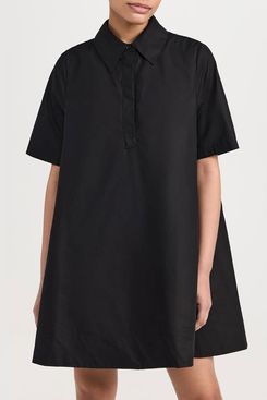 English Factory A-Line Short Sleeve Shirt Dress