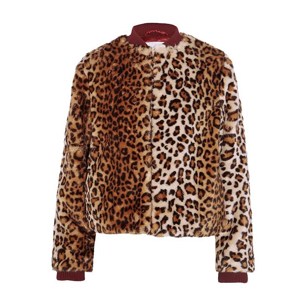 Treat Yourself a Leopard-Print Bomber Jacket by