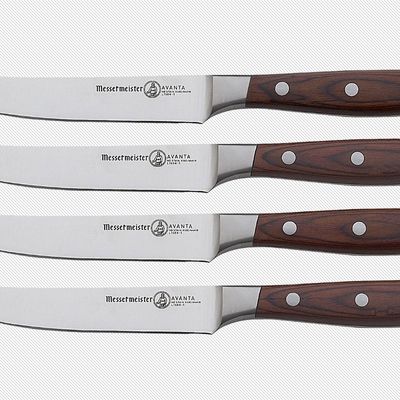 Steak Knives, Set of 6- White - Cornelia Park