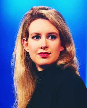 Elizabeth Holmes.