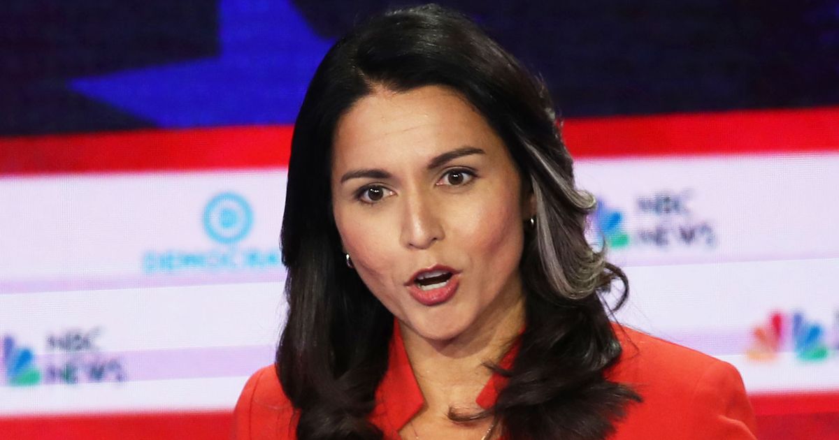 Hawaii Congresswoman Tulsi Gabbard’s Streak Of Gray Hair