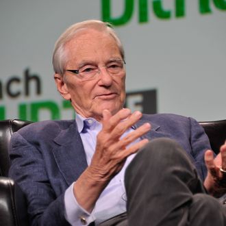 SAN FRANCISCO, CA - SEPTEMBER 11: Tom Perkins of Kleiner Perkins Caufield & Byers attends Day 3 of TechCrunch Disrupt SF 2013 at San Francisco Design Center on September 11, 2013 in San Francisco, California. (Photo by Steve Jennings/Getty Images for TechCrunch)