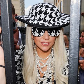 NEW YORK, NY - AUGUST 01: Singer Lady Gaga leaves the 