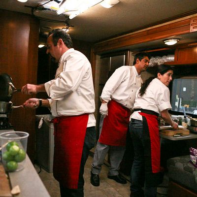 Cooking on an RV: not degrading at all!