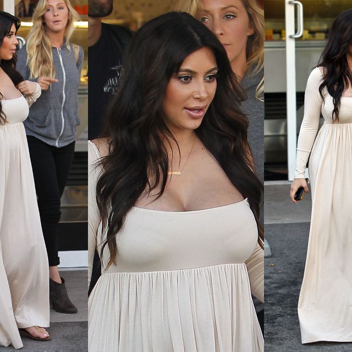 Kim Kardashian Finally Wore Something Comfy