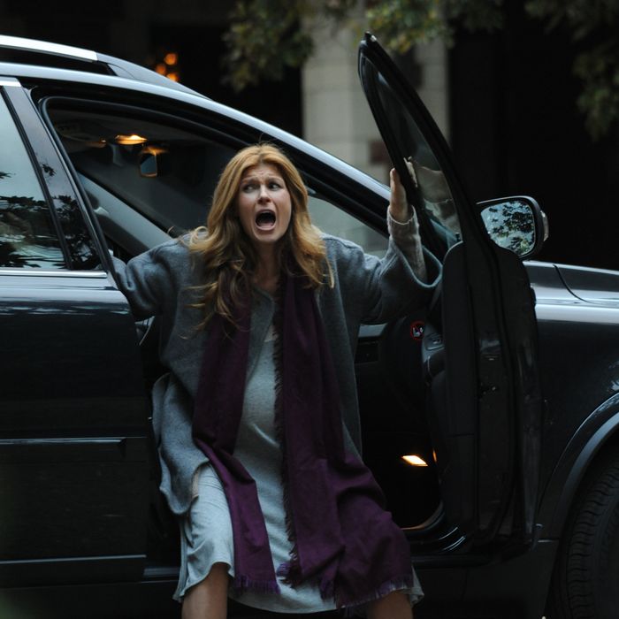AMERICAN HORROR STORY: Episode 11: BIRTH (Airs December 14, 10:00 pm e/p). Pictured: Connie Britton. CR: Mike Ansell / FX