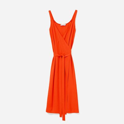 Fitting Room Review: Everlane Japanese GoWeave Wrap Dresses