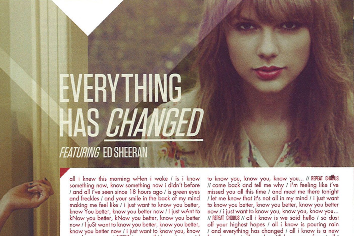 The Lucky One Lyrics - Taylor Swift 